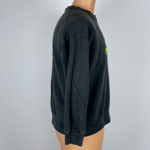 NWOT DISCONTINUED Adidas X LEGO VIDIYO Sweatshirt Sz L Retro 80s Music Street - Picture 3 of 8